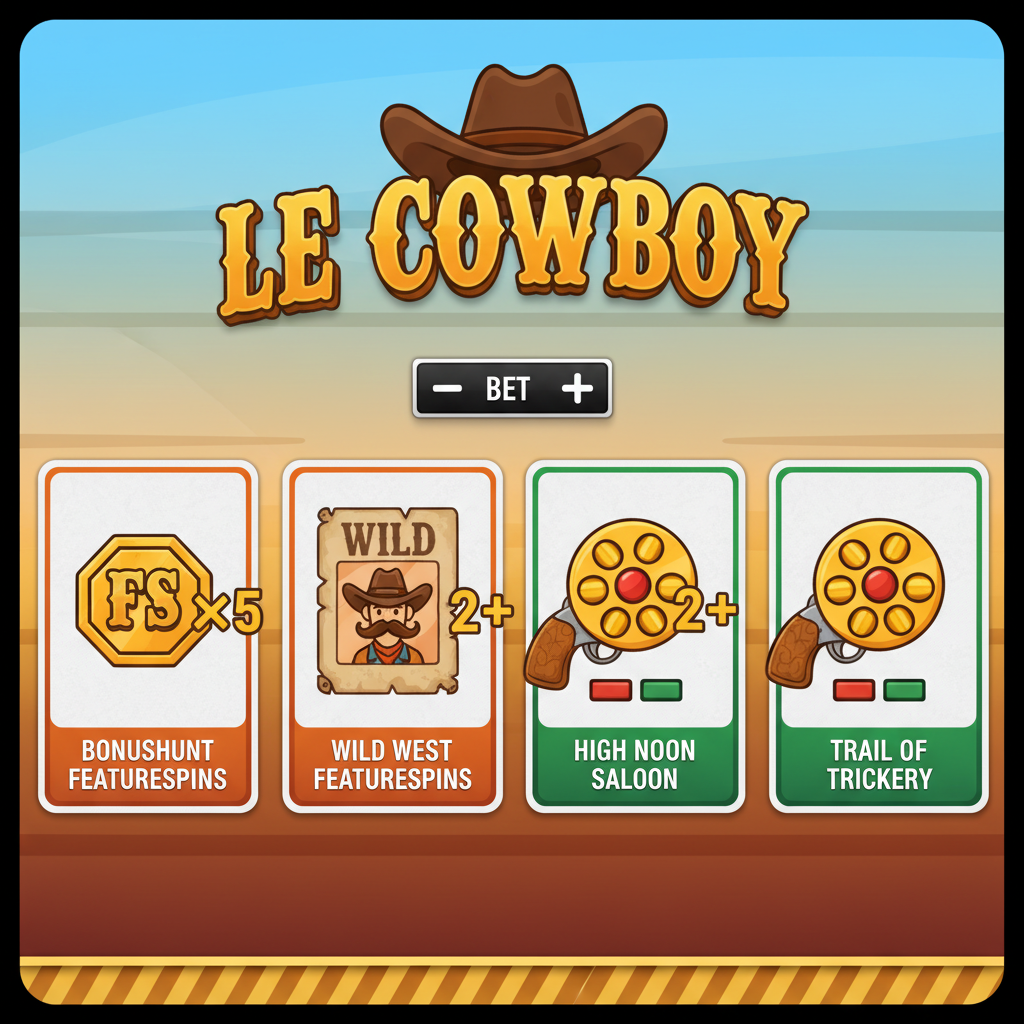 Bonus Buy-alternativ i Le Cowboy med kostnader och strategier för varje köp