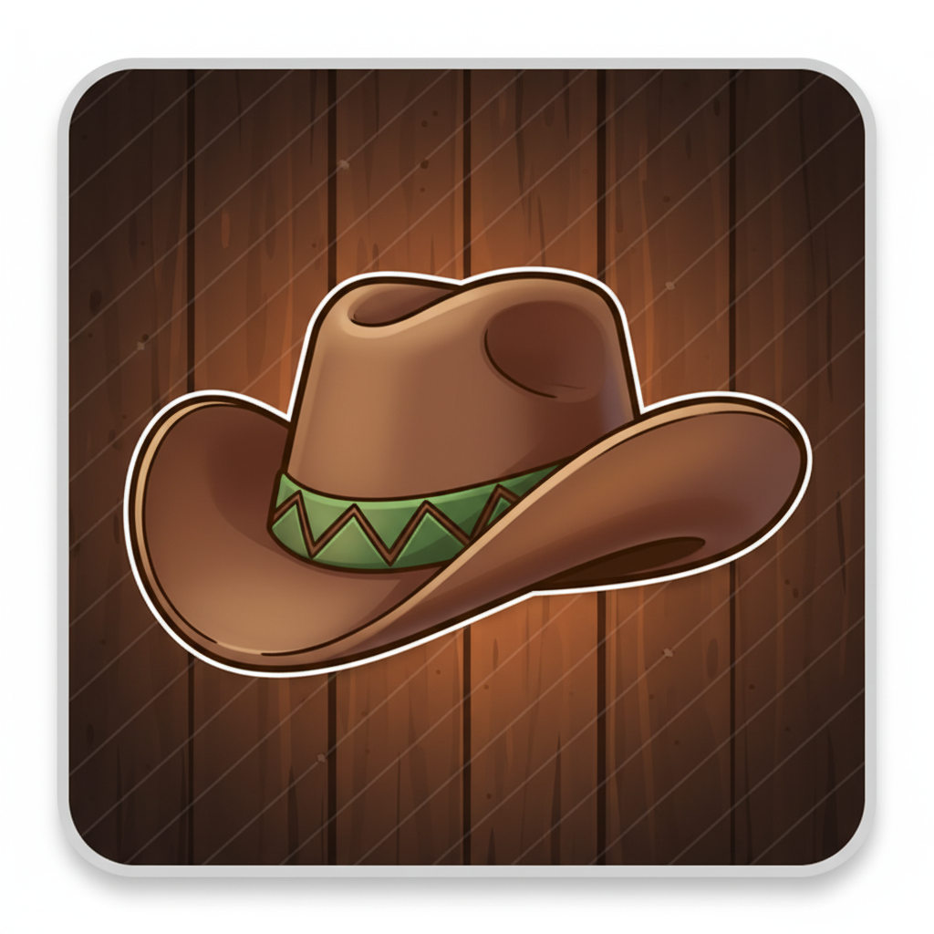 Cowboyhatt i Le Cowboy — betalar 150x maximum