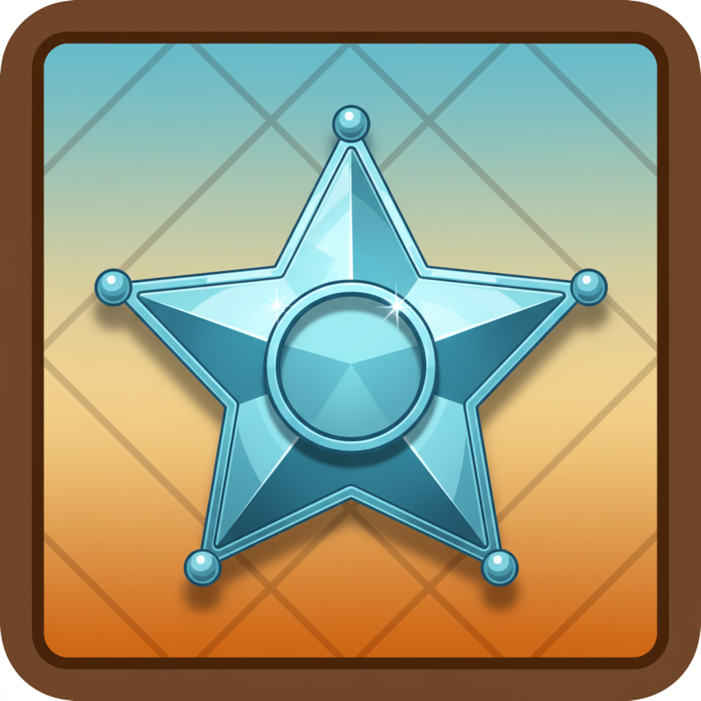 Sheriff-stjärna symbol