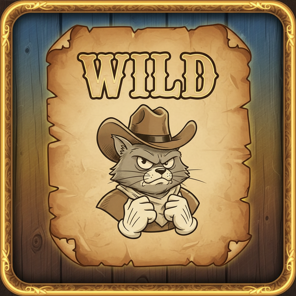 WILD symbol wanted poster